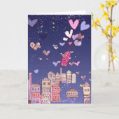 Carte bonheur (Fleur jaune)