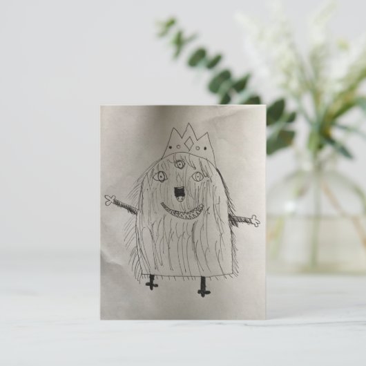 Carte Bonheur (Debout devant)