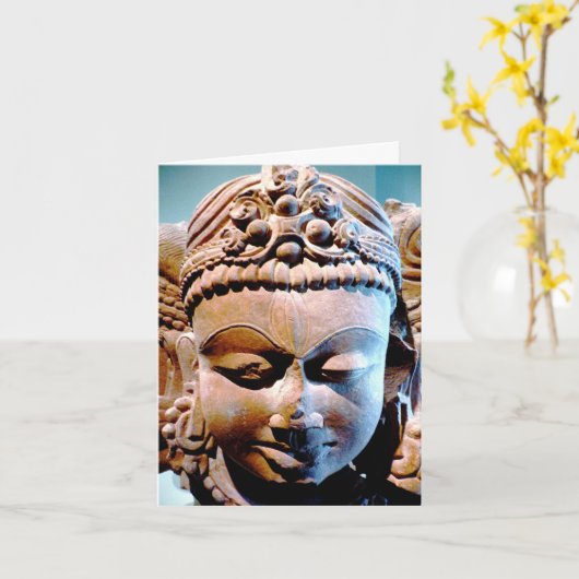 Carte Bonheur (Fleur jaune)