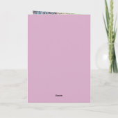 Carte Bonheur Botanique (Dos)