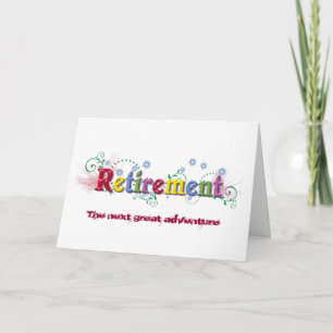Carte Bonheur de retraite