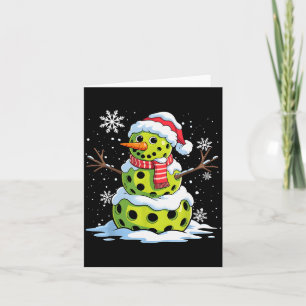 Carte Bonhomme de neige Christmas Ckleball Noël Femmes H