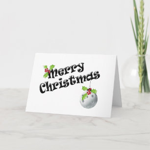 Carte Bonhomme de neige de pickleball de Noël partenaire