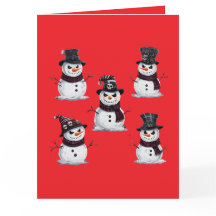 Bonhomme de neige gothique