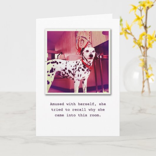 Carte Bonjour ! (Fleur jaune)