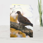 Carte Bonjour (Dos)