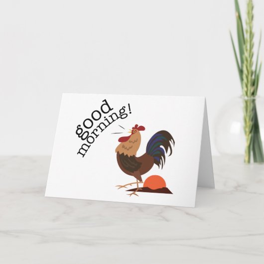 Carte Bonjour (Devant)