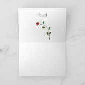 Carte Bonjour ! (Intérieur)