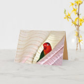 Carte Bonjour ! (Fleur jaune)