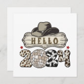 Carte Bonjour 2024 Ouest (Devant / Derrière)