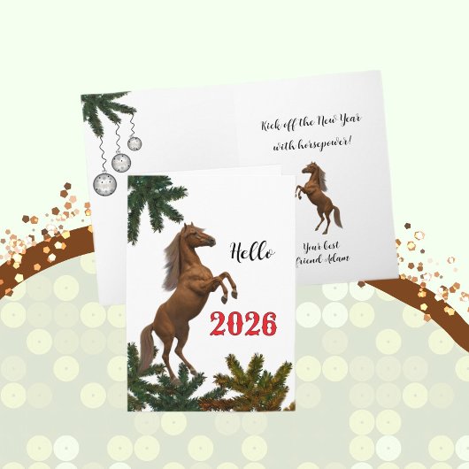 Carte Bonjour 2026