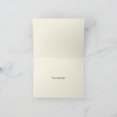 Carte Bonjour Anglais Springer Spaniel Card (Intérieur)