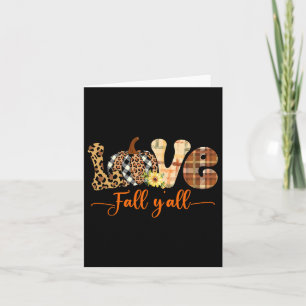 Carte Bonjour Automne Citrouille Amour Automne Yall Léop