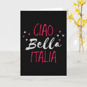 Carte Bonjour belle Italie (Fleur jaune)