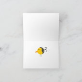 Carte Bonjour birdie (Intérieur)