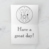 Carte : Bonjour, bonbon ! - Nébuleuse de coeur (Intérieur)