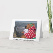 Carte Bonjour, courrier pour vous (Dos)