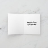 Carte Bonjour cutey (Intérieur)