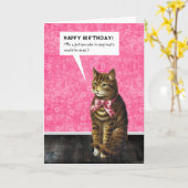 Carte BONJOUR D'ANNIVERSAIRE - Années de chien mortes (Fleur jaune)