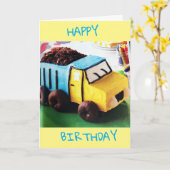 CARTE BONJOUR D'ANNIVERSAIRE **CARTE SPÉCIALE DE PETIT G (Fleur jaune)
