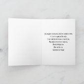 CARTE BONJOUR D'ANNIVERSAIRE FILS GREETING CARD (Intérieur)
