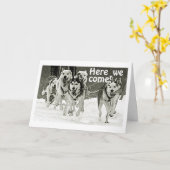 CARTE BONJOUR D'ANNIVERSAIRE **SOEUR** EN ROUTE !!! (Fleur jaune)