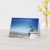 Carte Bonjour De L'Amitié Afar (Fleur jaune)