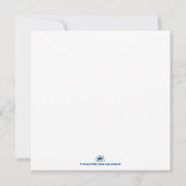 Carte Bonjour le Monde - annonce de naissance avec photo (Dos)
