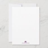 Carte Bonjour le Monde - annonce de naissance avec photo (Dos)