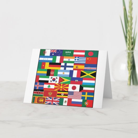 Carte Bonjour monde :) (Devant)