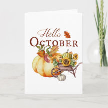 Bonjour octobre