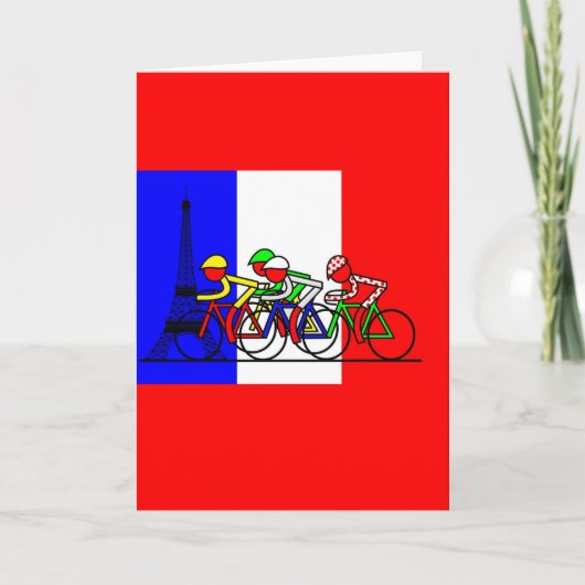 Carte Bonjour, Paris (Devant)