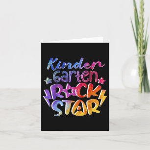 Carte Bonjour Premier Jour De maternelle Super Star Cl D