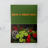 Carte Bonjour soleil (Intérieur)