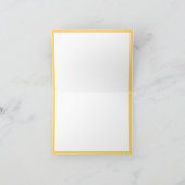 Carte Bonjour Typographie Jaune Mignonne Heureuse Sunshi (Intérieur)