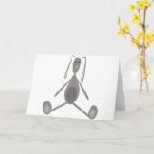 Carte Bonjour, vous (Fleur jaune)