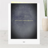 Carte Bonne 90e anniversaire Salutation (Dos)