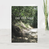 Carte Bonne amélioration Bientôt route vers la reprise (Devant)