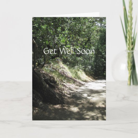 Carte Bonne amélioration Bientôt route vers la reprise (Devant)