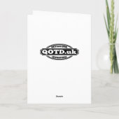 Carte Bonne année (Dos)