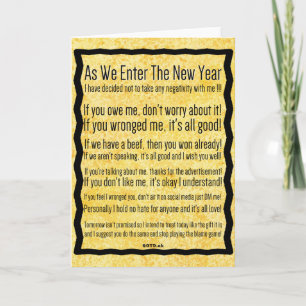 Carte Bonne année