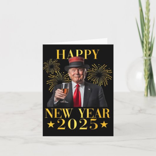 Carte Bonne année  (Devant)