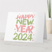 Carte Bonne Année 2024 (Dos)