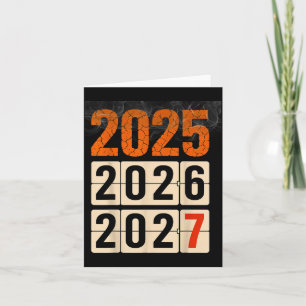 Carte Bonne année 2026 2027 Nouvel An Drôle 67 Mème Six 