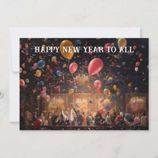 Carte Bonne Année #7 (Devant)
