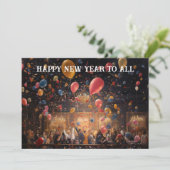 Carte Bonne Année #7 (Debout devant)