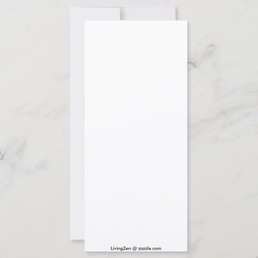 Carte Bonne année en japonais - Blanc (Dos)