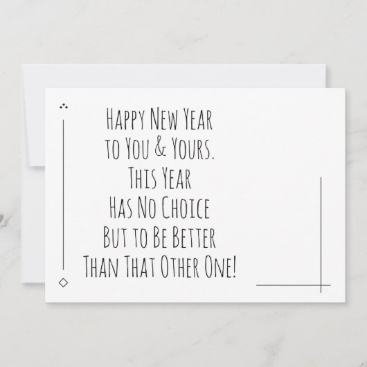Carte Bonne année mieux que l'autre (Devant)