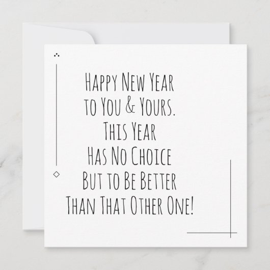 Carte Bonne année mieux que l'autre (Devant)