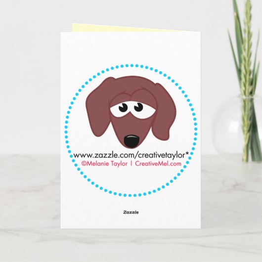 Carte Bonne année Weiner (Dos)